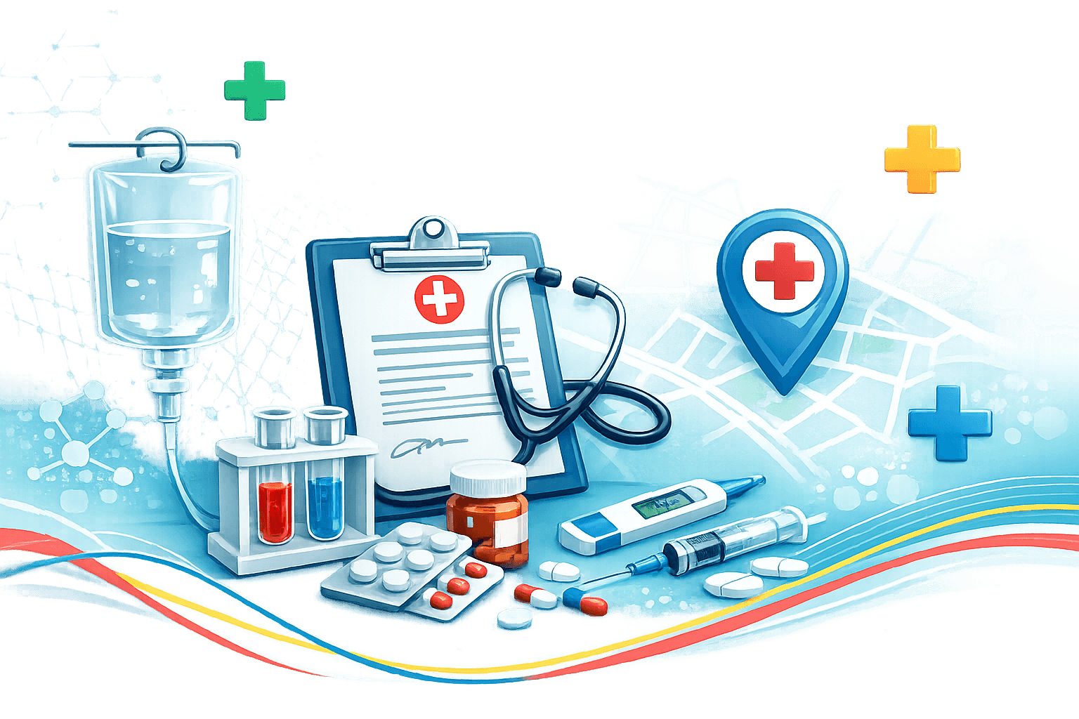 Echipă medicală și echipamente pentru intervenții la domiciliu – Imunovit Iași