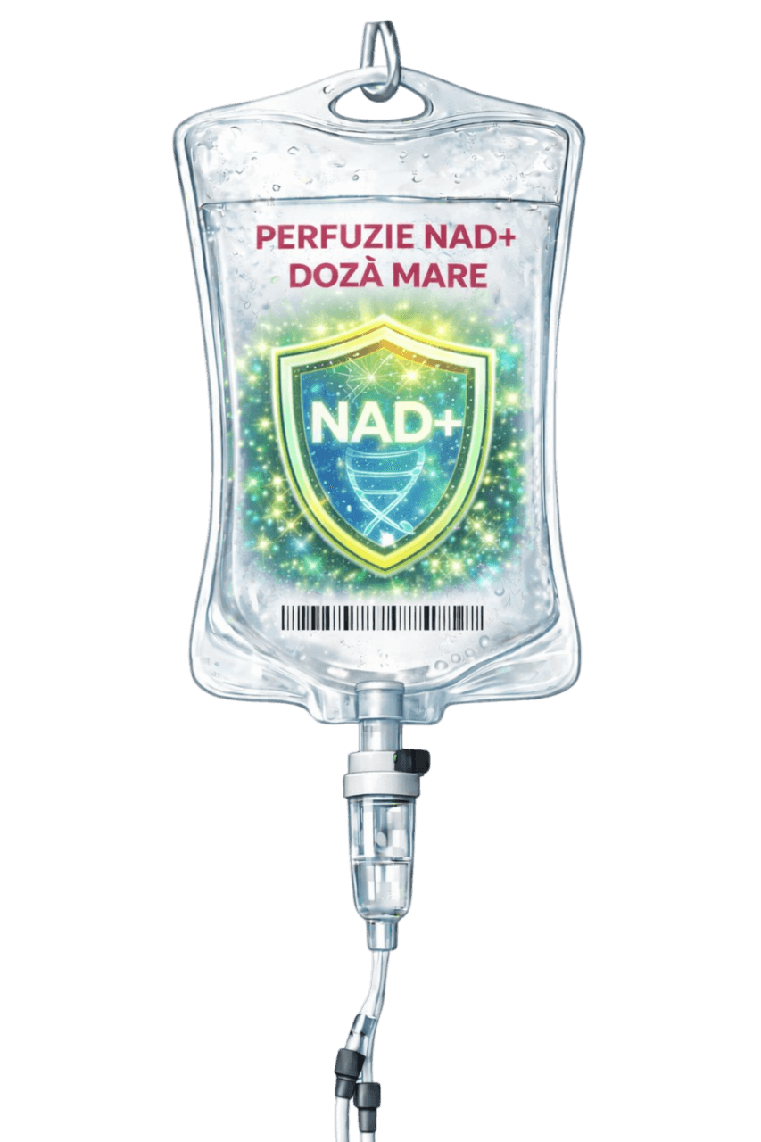 Perfuzie NAD+ Doză Mare – Suport Energetic & Calitatea Vieții