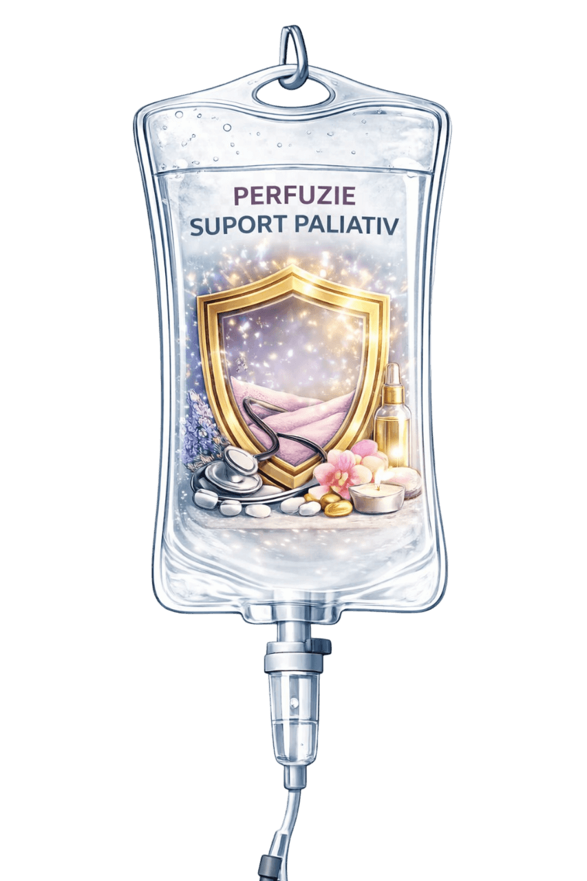 Perfuzie Suport Paliativ 250 ml la domiciliu Iași